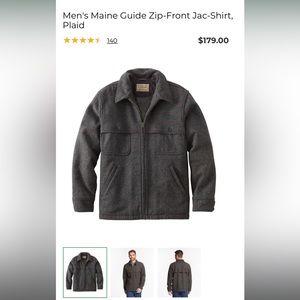 Men's Maine Guide Zip-Front Jac-Shirt, Plaid Vintage grail. outer wear